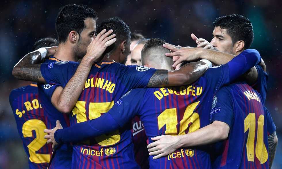 برشلونة يفوز على مالاجا