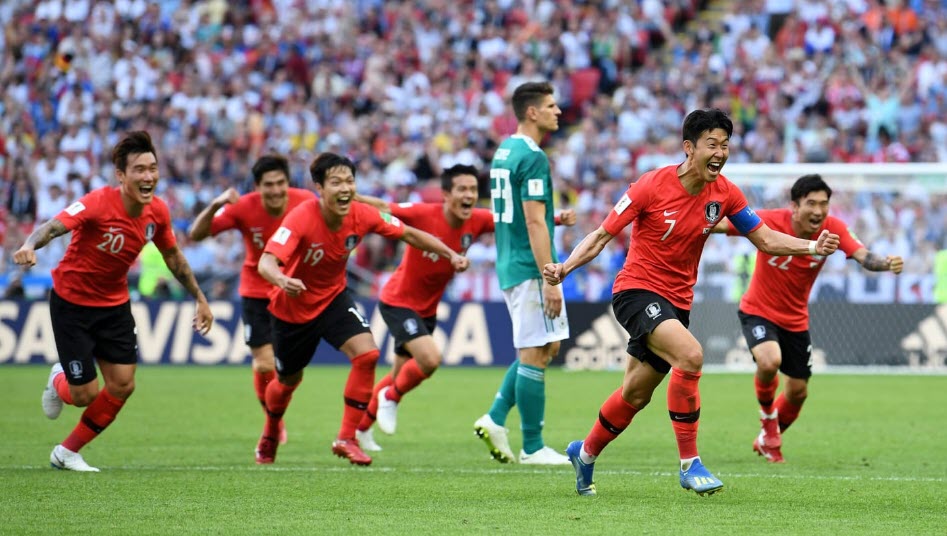 كوريا الجنوبية تفوز 2-0 على المانيا