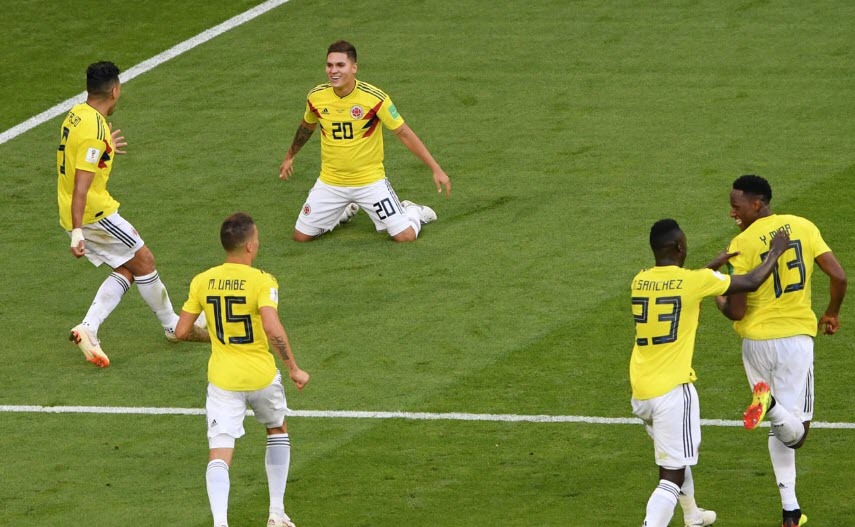 كولومبيا تفوز 1-0 على السنغال