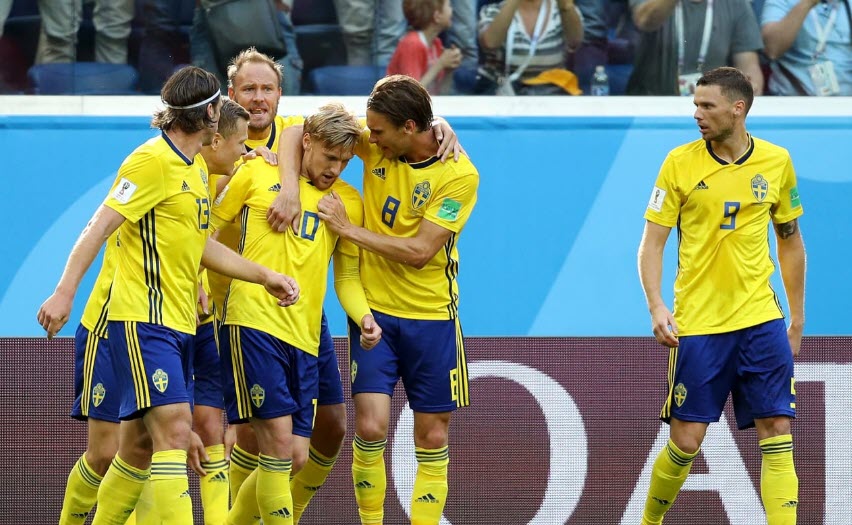 السويد تفوز على سويسرا بهدف نظيف