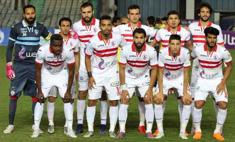 قائمة الزمالك لمواجهة القادسية الكويتي