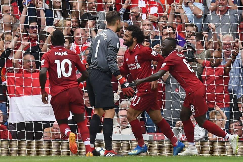 ملخص مباراة ليفربول 4 - 0 وست هام يونايتد