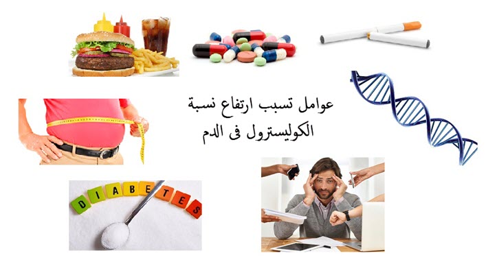 عوامل تسبب ارتفاع نسبة الكوليسترول فى الدم