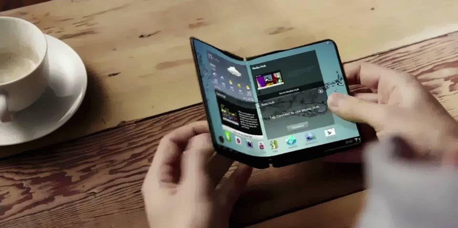 تعرف على هاتف سامسونج Samsung الجديد ذو الشاشة القابلة للطي