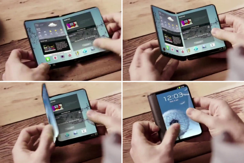 تعرف على هاتف سامسونج Samsung الجديد ذو الشاشة القابلة للطي