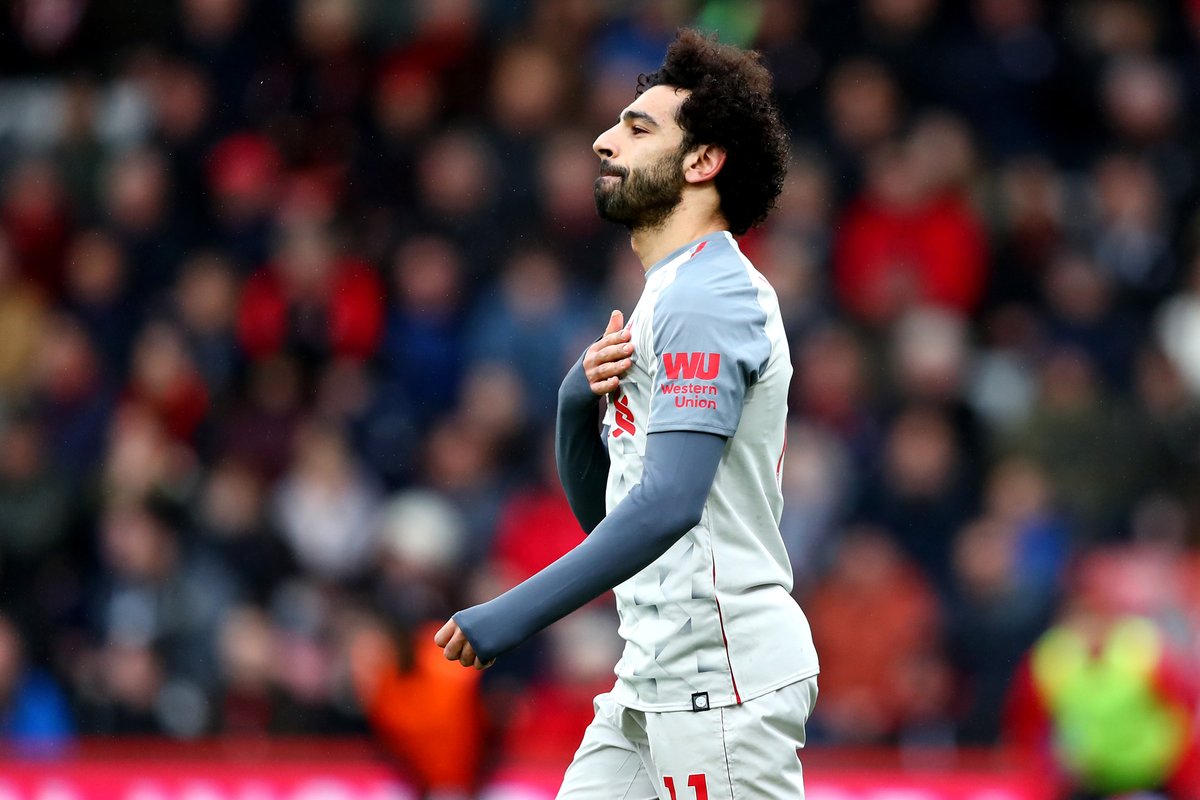 هاتريك محمد صلاح فى بورنموث