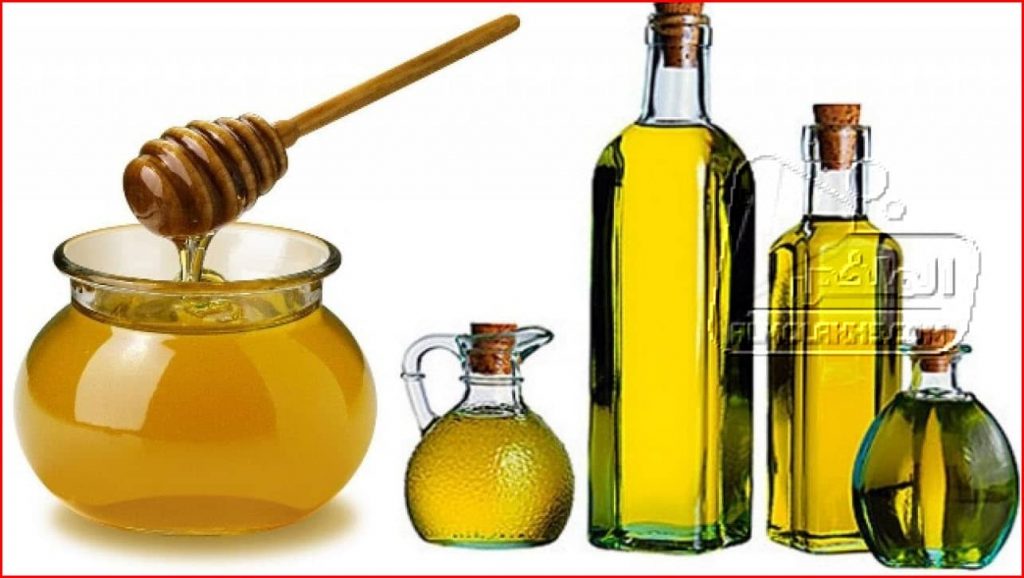 فوائد العسل مع زيت الزيتون